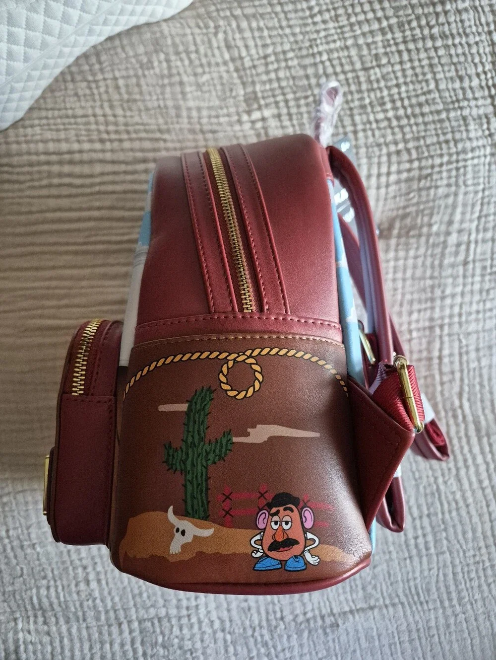 NWT Loungefly Toy Story Woody Round Up Backpack